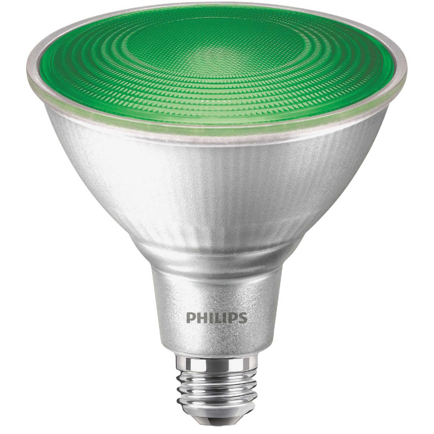 Philips 100W Equivalent Green PAR38 Medium LED Floodlight Light Bulb Image 7