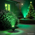 Philips 100W Equivalent Green PAR38 Medium LED Floodlight Light Bulb Image 3