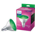 Philips 100W Equivalent Green PAR38 Medium LED Floodlight Light Bulb Image 1
