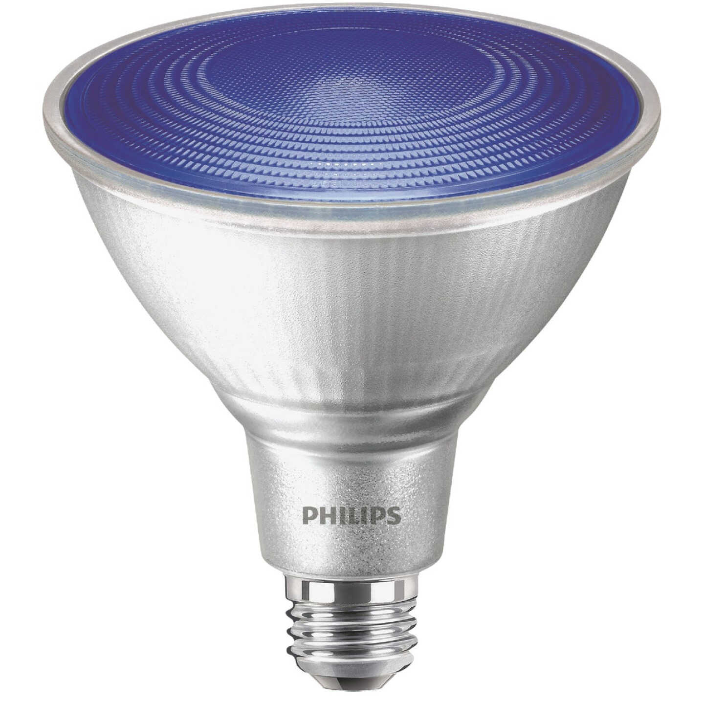 Philips 100W Equivalent Blue PAR38 Medium LED Floodlight Light Bulb Image 3