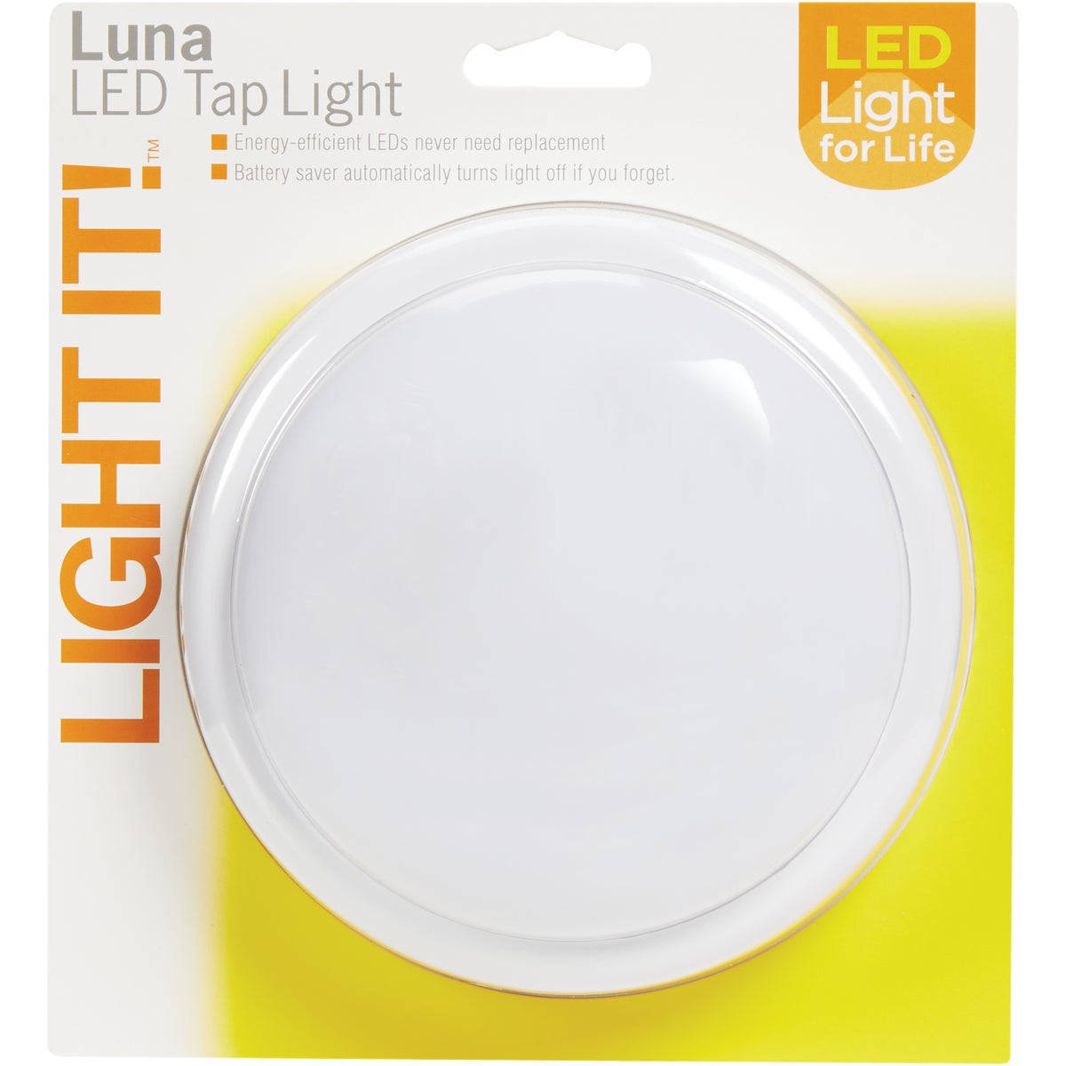 Light It Luna 1-Bulb White LED Battery Tap Light Image 3