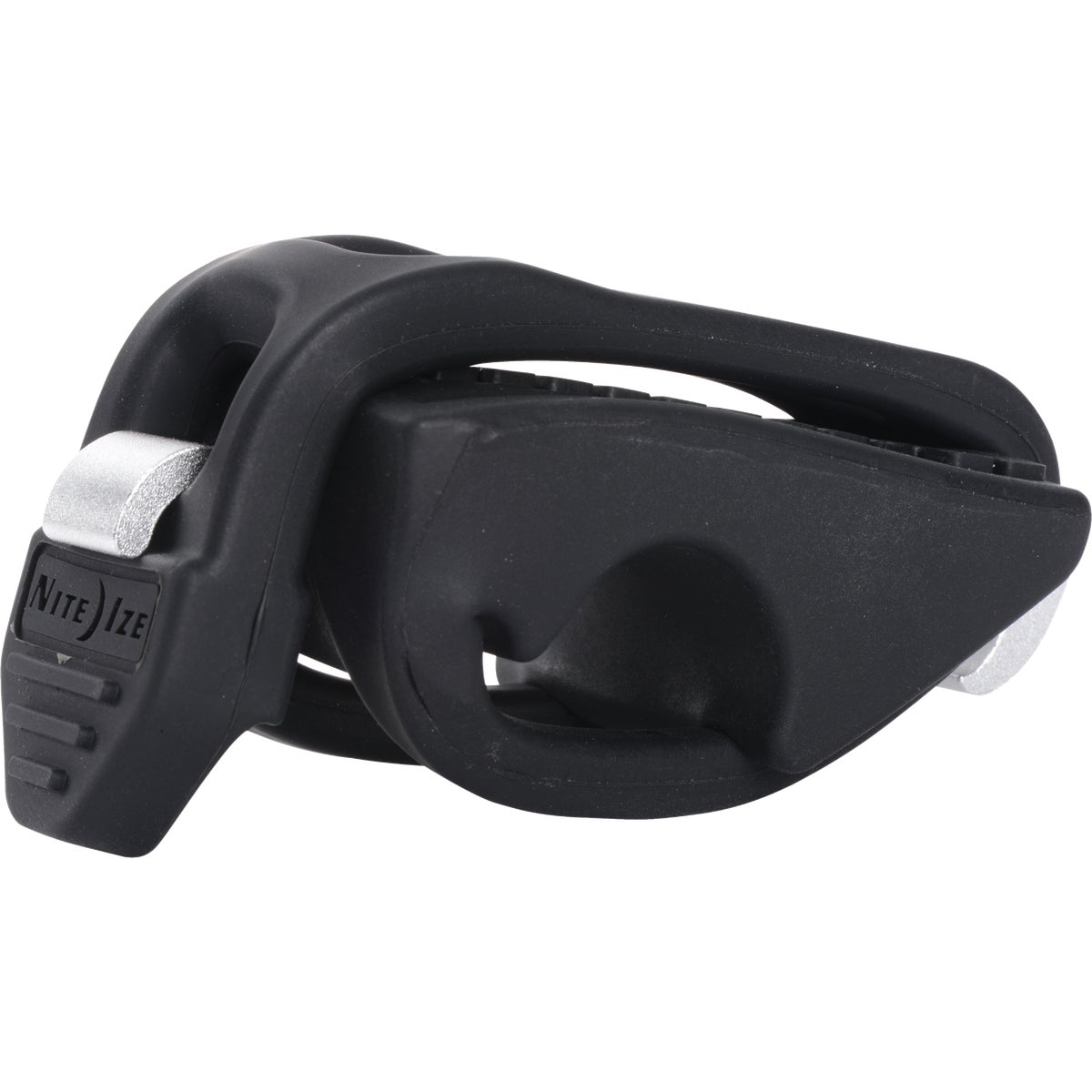 Nite Ize HandleBand 0.9 In. to 2 In. Bicycle Handlebar Gray Phone Holder Image 3