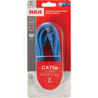 RCA 7 Ft. CAT-5 Blue Network Cable Image 2