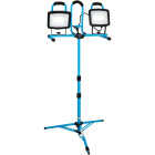 Channellock 13,200 Lm. LED Twin Head Tripod Stand-Up Work Light Image 8