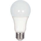 Satco 100W Equivalent Warm White A19 Medium Dimmable LED Light Bulb Image 1