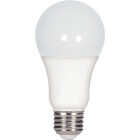 Satco 100W Equivalent Natural Light A19 Medium Dimmable LED Light Bulb Image 1