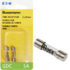 Bussmann 5A GDC Glass Tube Electronic Fuse (2-Pack) Image 1