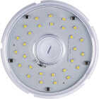 Satco Hi-Pro 400W HID Equivalent Clear Corn Cob Mogul Extended Base LED High-Intensity Light Bulb with Safety Chain Image 3