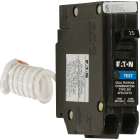 Eaton BR 15A Single-Pole Short Body AFCI/GFCI Breaker Image 1