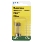 Bussmann 10A MDL Glass Tube Electronic Fuse (2-Pack) Image 2