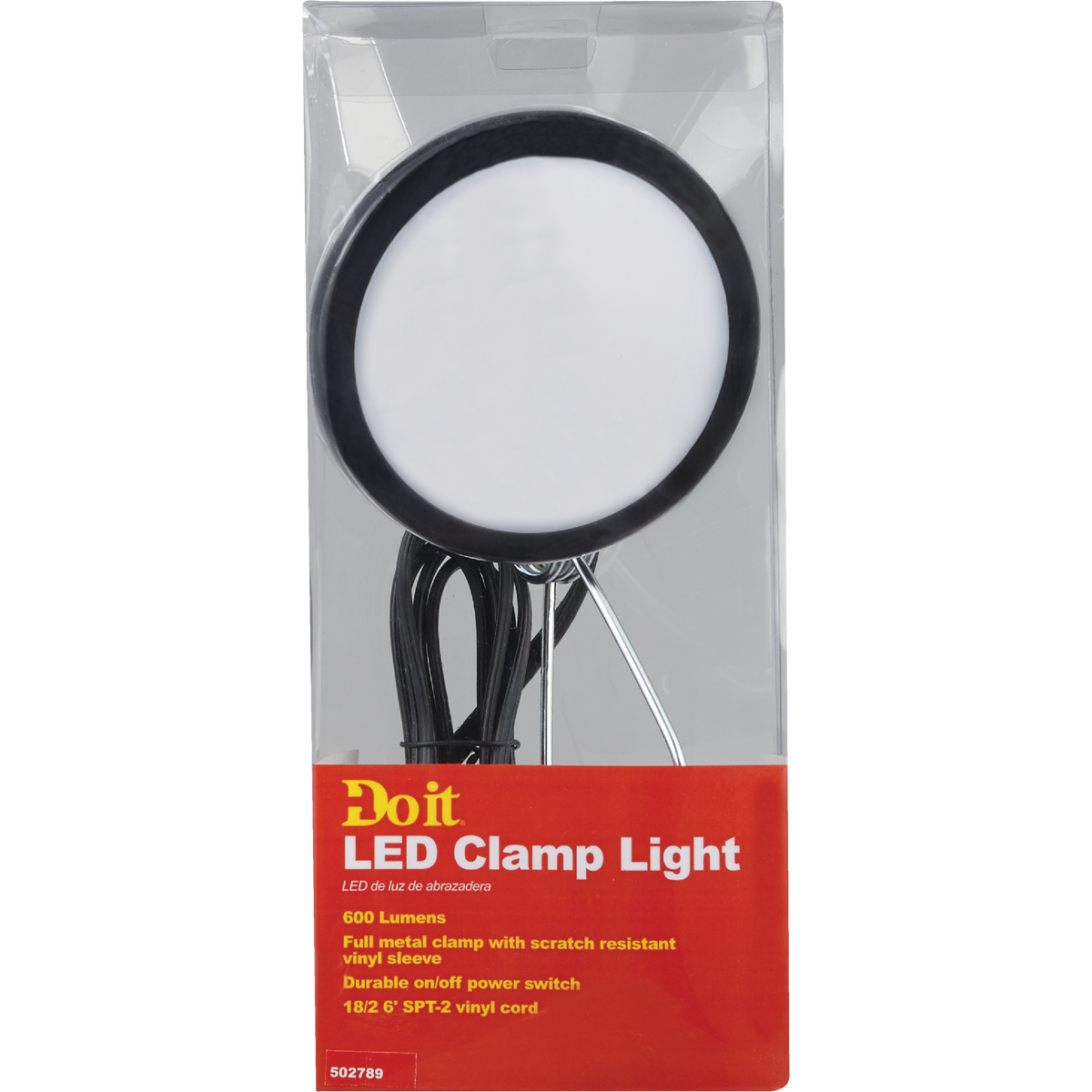 Do it 8W 4-1/2 In. LED Clamp Lamp Image 2