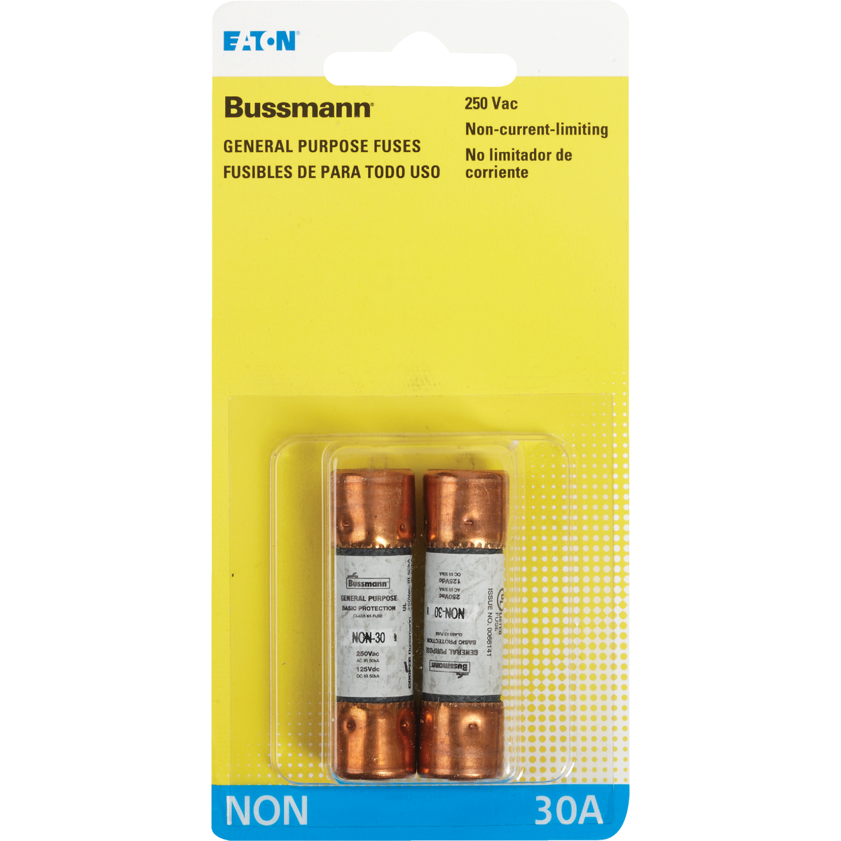 Bussmann 30A NON Cartridge General Purpose Cartridge Fuse (2-Pack) Image 2