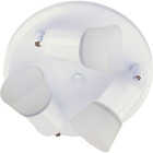 Canarm 5 Series 3-Bulb White Ceiling or Wall Light Fixture Image 1