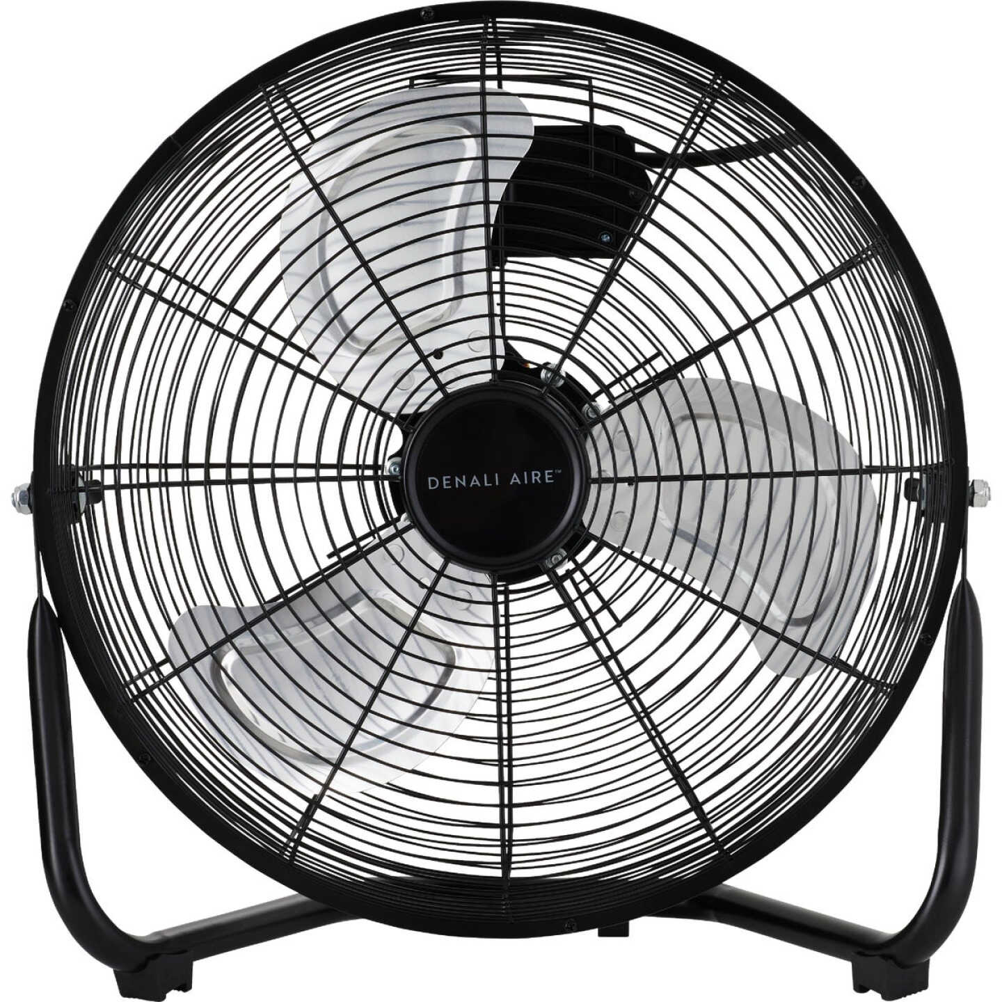 Denali Aire 14 In. Black 3-Speed High Velocity Floor Fan Image 3