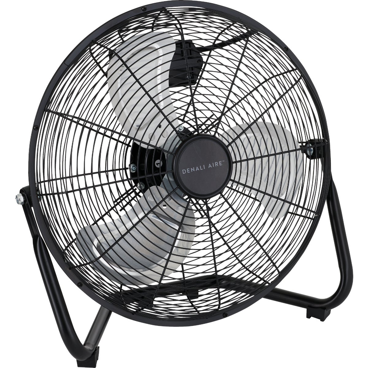 Denali Aire 14 In. Black 3-Speed High Velocity Floor Fan