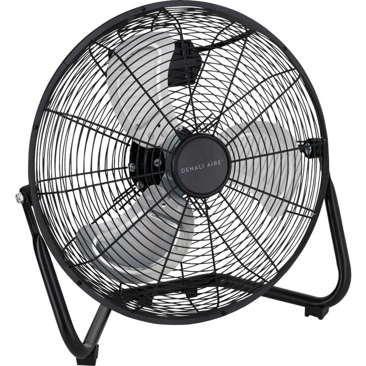Denali Aire 14 In. Black 3-Speed High Velocity Floor Fan Image 1