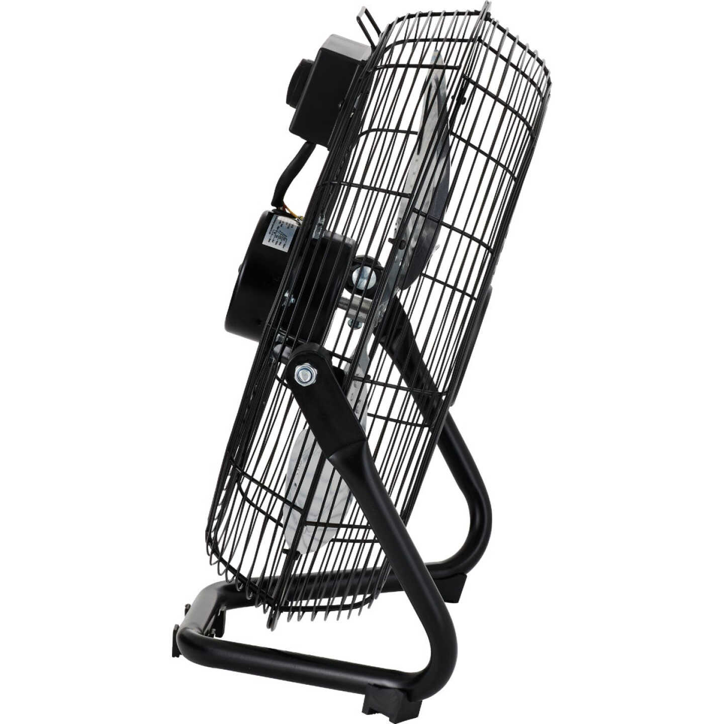 Denali Aire 14 In. Black 3-Speed High Velocity Floor Fan Image 4