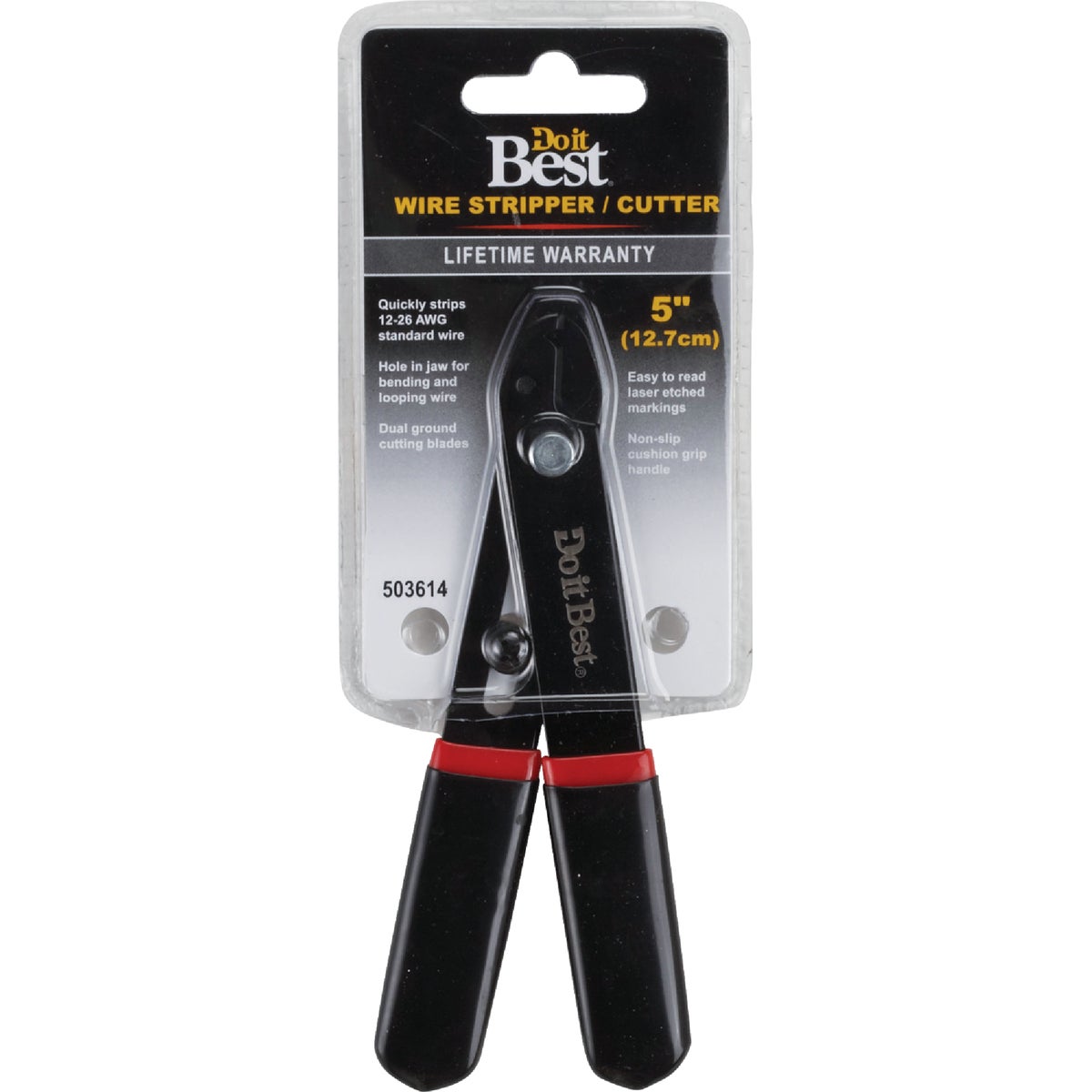 Do it 5 In. 10 AWG to 24 AWG Solid/Stranded Adjustable Wire Stripper Image 2