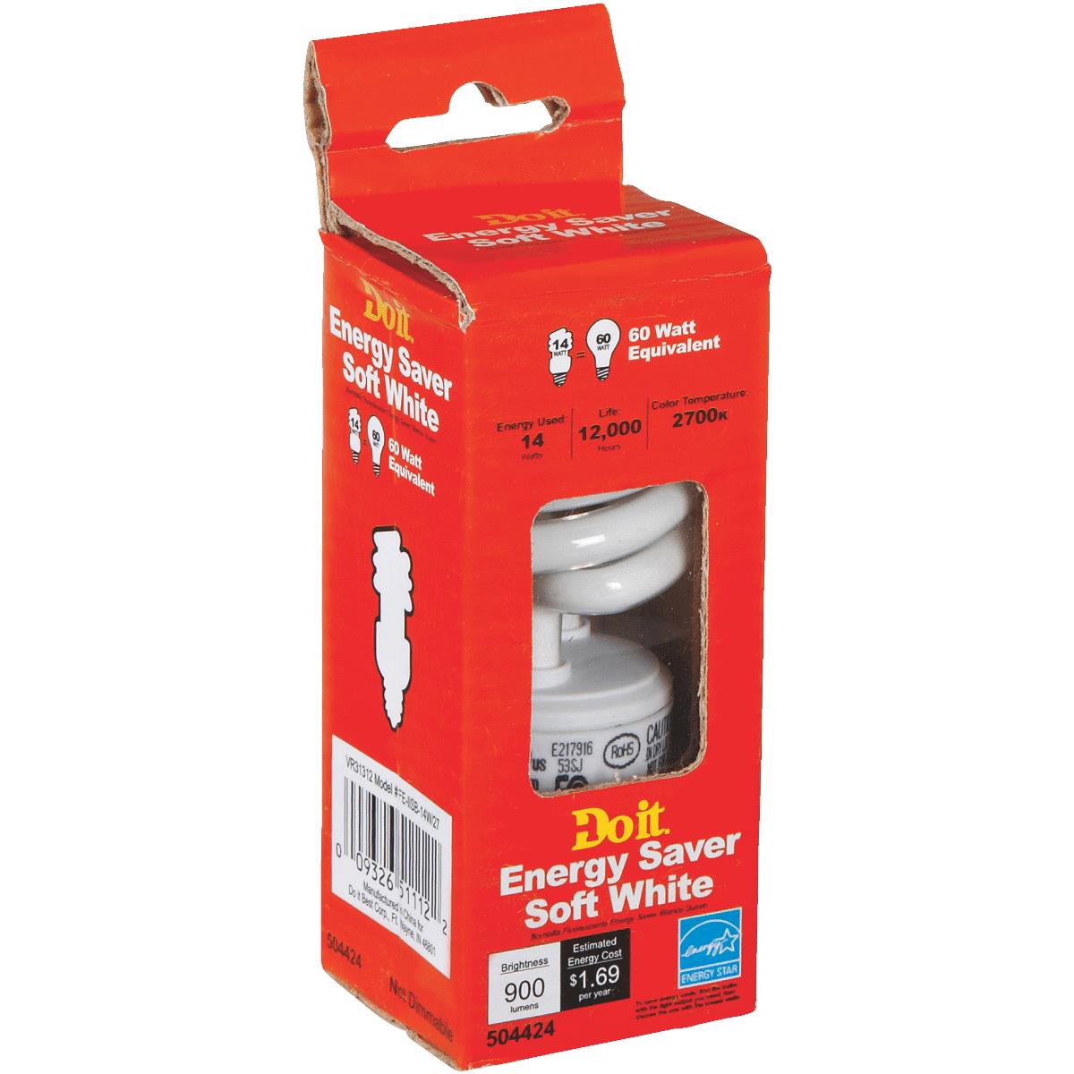 14W MINI TWIST CFL BULB Image 1