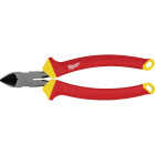 Milwaukee 8 In. 1000V Insulated Diagonal Cutting Pliers Image 1