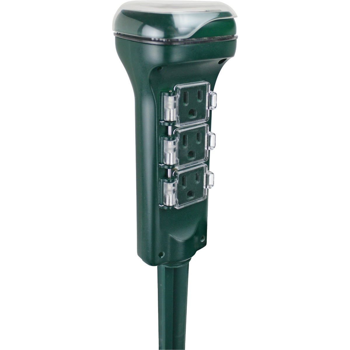 Prime 15A 125V 1875W Green Outdoor Timer Power Stake Image 4
