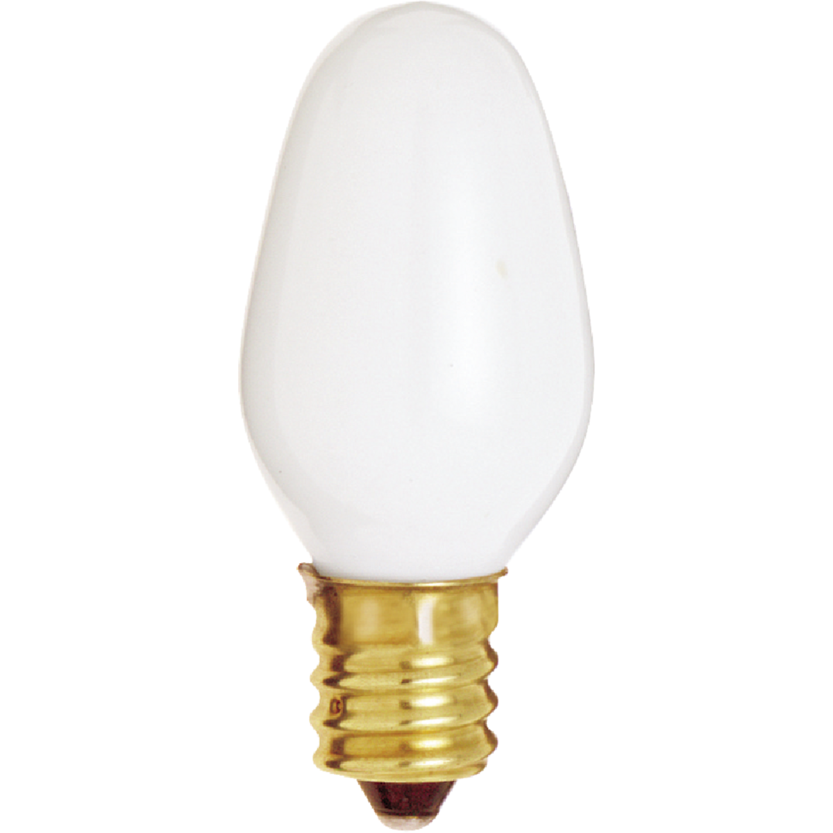 Satco 7W Soft White Candelabra Base C7 Incandescent Night Light Bulb (2-Pack) Image 1