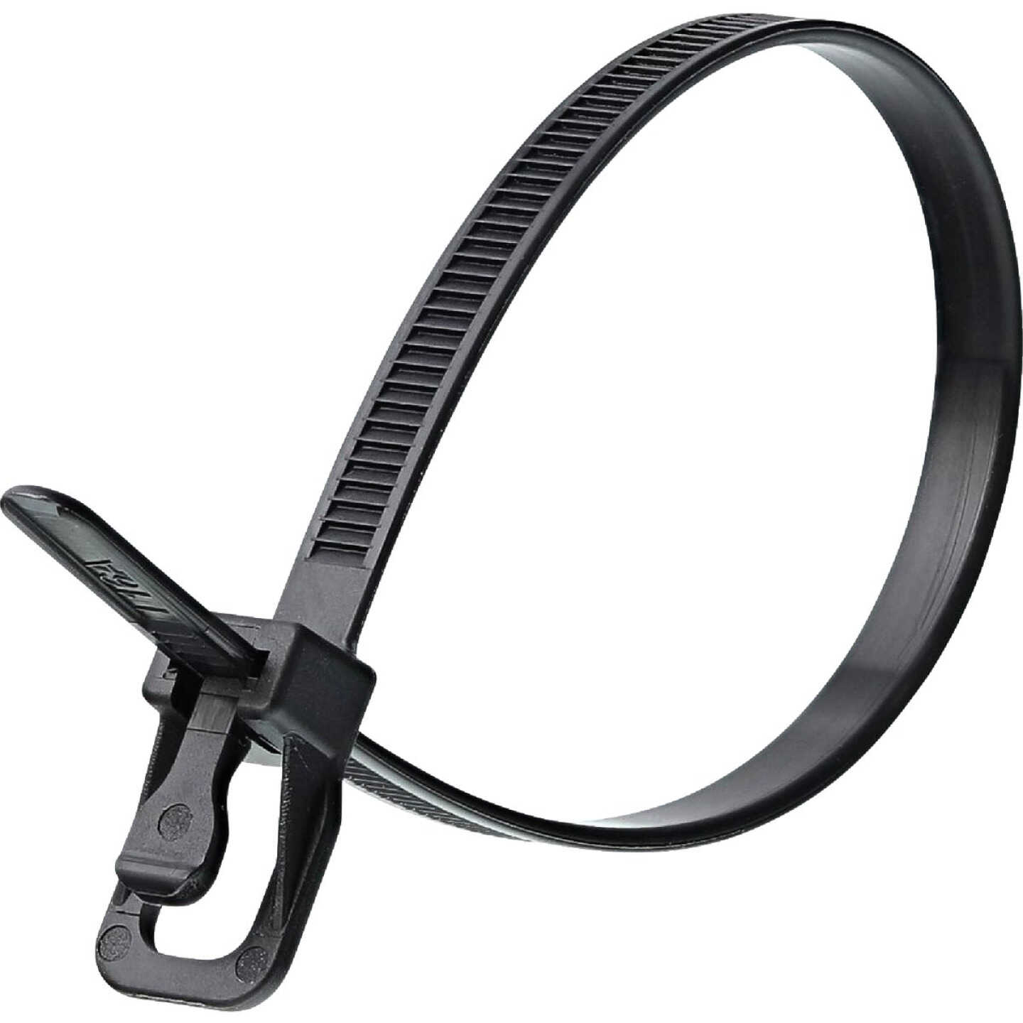 RETYZ EveryTie 6 In. Black Releasable Tie (100-Pack) Image 4