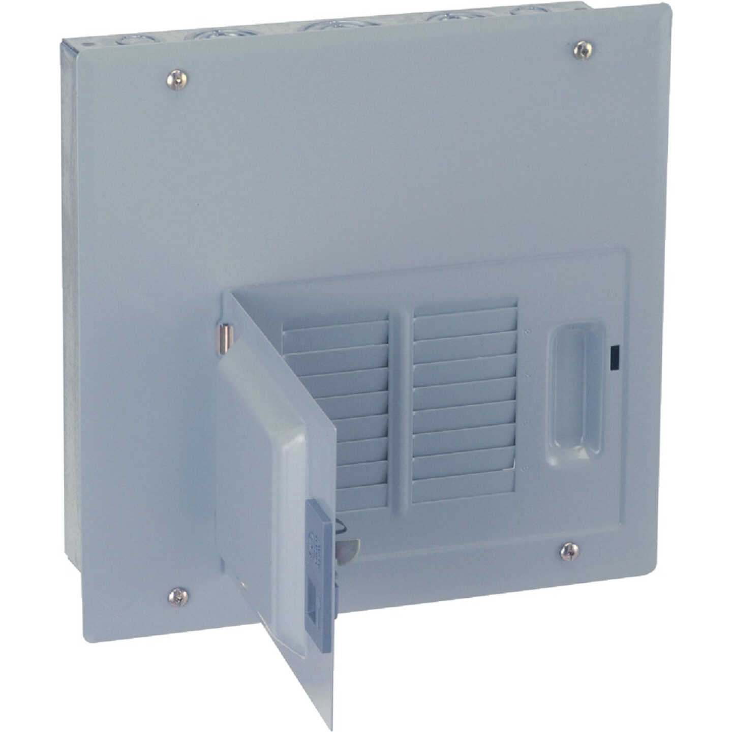 GE PowerMark Gold 125A 6-Space 12-Pole Indoor Convertible Main Lug Load Center Image 1