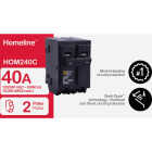 Square D Homeline 40A Double-Pole Standard Trip Circuit Breaker Image 2