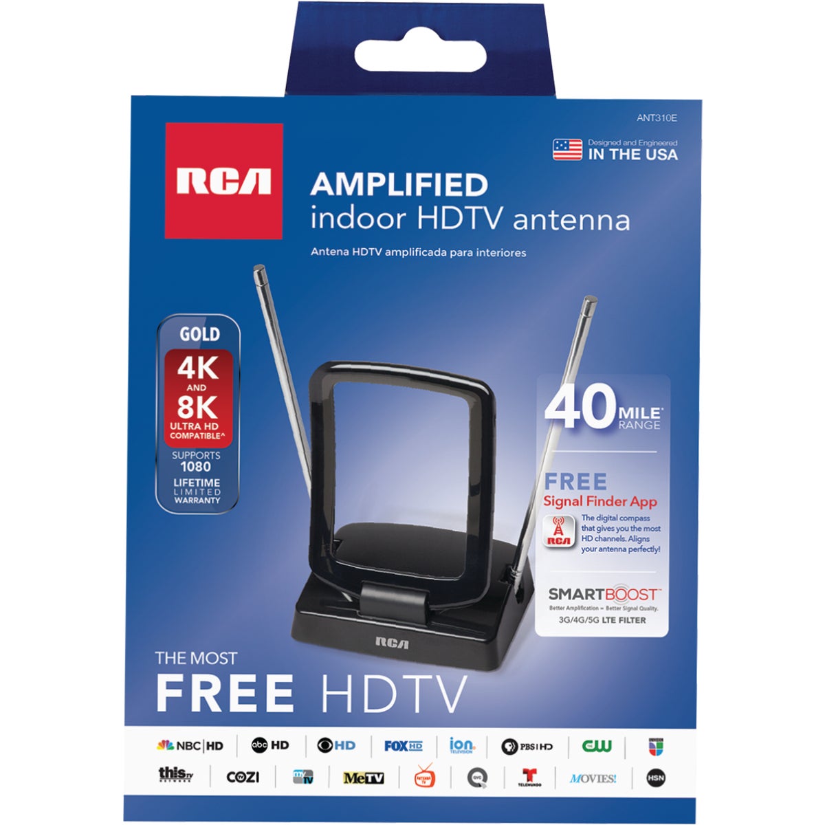 RCA Amplified Indoor HDTV Antenna Image 3