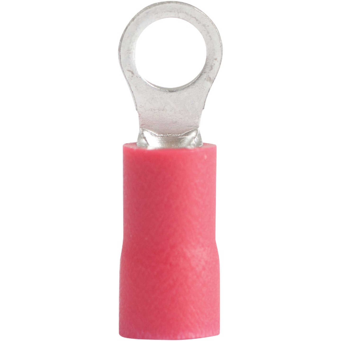 Gardner Bender 22 to 18 AWG #8 to #10 Stud Size Red Vinyl-Insulated Barrel Ring Terminal (22-Pack) Image 1