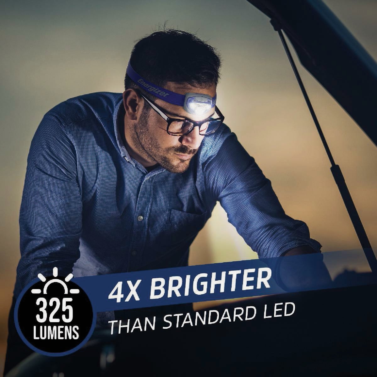 Energizer 350 Lm. LED Headlamp (2-Pack) Image 4