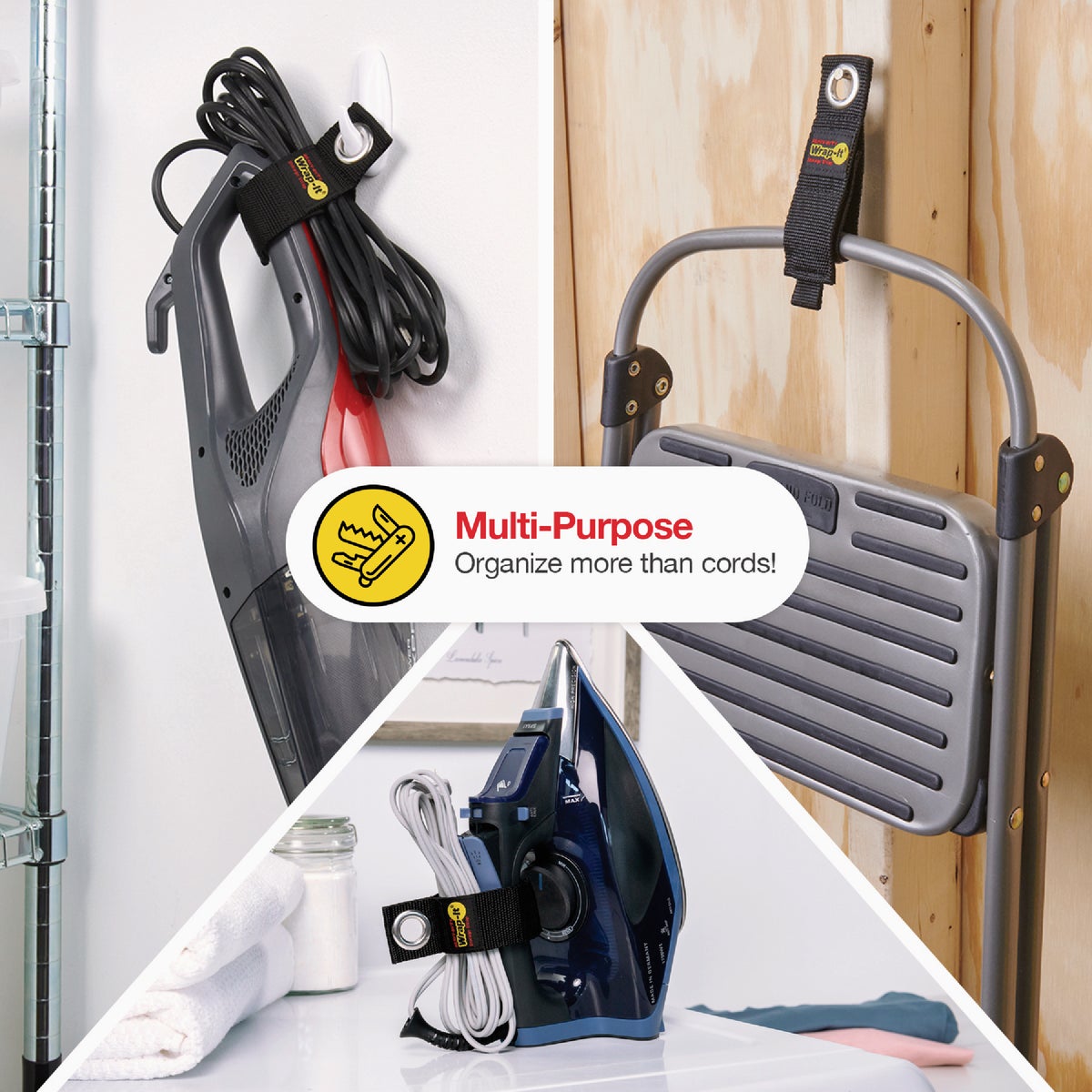 Wrap-It Storage 10 In. x 2 In. Heavy-Duty Straps (3-Pack) Image 4