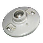 Leviton White Porcelain Incandescent Keyless Lampholder Image 1