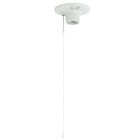 Leviton White Porcelain Incandescent 1-Piece Lampholder Image 1