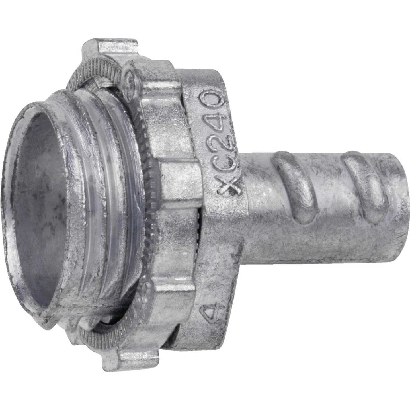 Halex 3/8 In. Screw-In Armored Cable/Conduit Connector Image 1