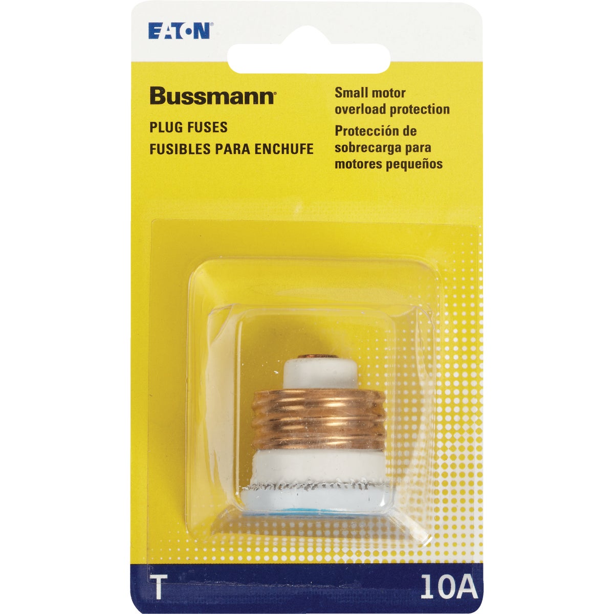 Bussmann 10A BP/T Time-Delay Plug Fuse Image 2