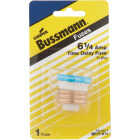 Bussmann 6-1/4A BP/T Time-Delay Plug Fuse Image 1