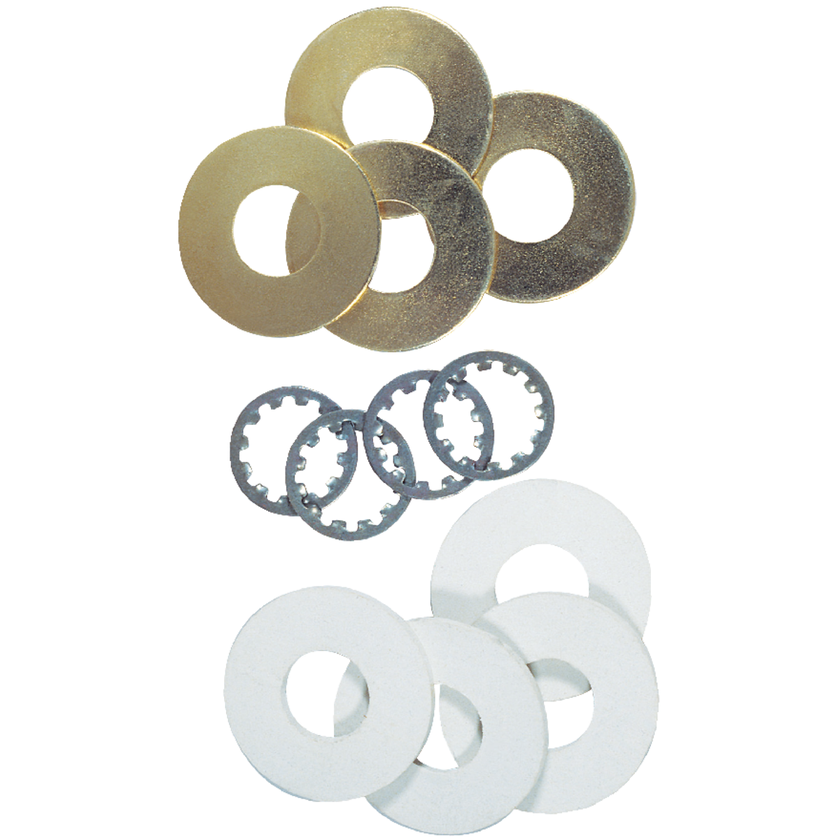 Westinghouse 1/8 IP Brass-Plated Steel Lamp Washer (12-Piece)