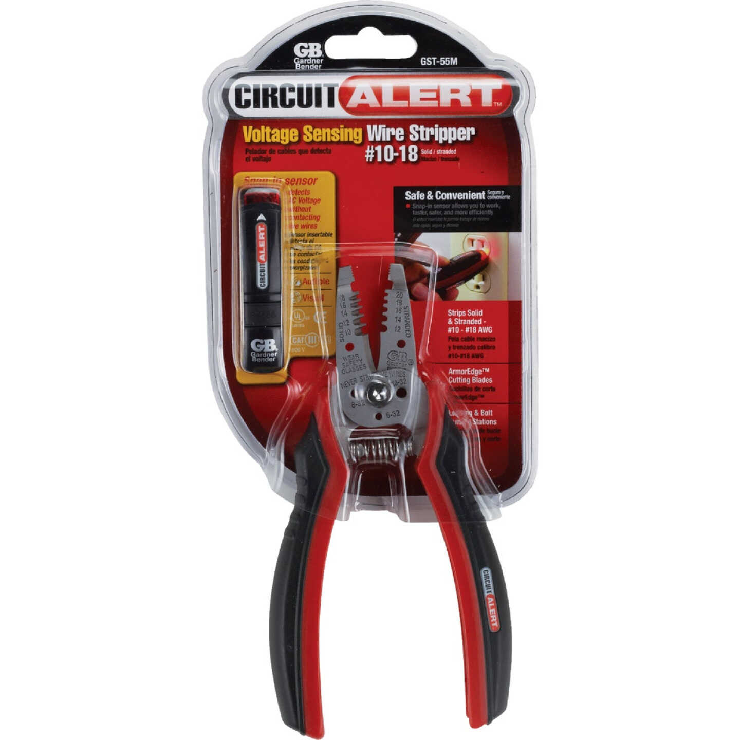 Gardner Bender 7 In. 10 AWG to 18 AWG Solid/Stranded Wire Strip Circuit Alert Image 2