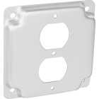 Southwire Duplex Receptacle 4 In. x 4 In. Square Device Cover Image 1