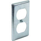 Southwire Duplex Receptacle 4 In. x 2-1/8 In. Handy Box Cover Image 1