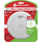 First Alert Battery Powered Photoelectric Combination Alarm with Voice Image 1