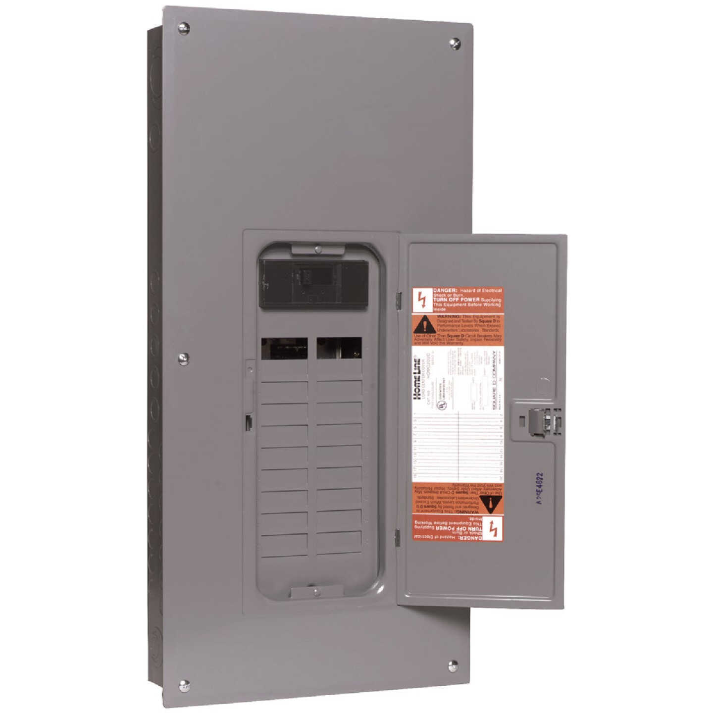 Square D Homeline 200A 20-Space 40-Circuit Indoor Main Breaker Plug-on Neutral Load Center Image 1