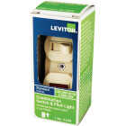 Leviton Commercial Grade Ivory 15A Switch & Pilot Light Image 3