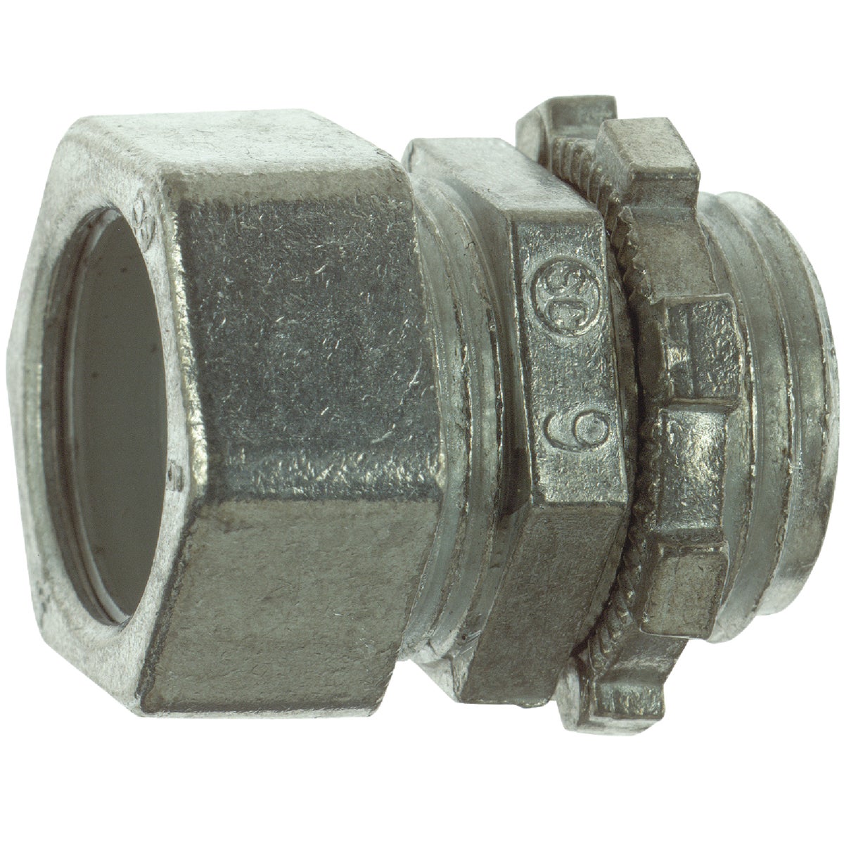 Halex 1 In. Compression EMT Conduit Connector Image 1
