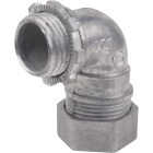 Halex 1/2 In. Compression 90-Degree EMT Conduit Connector Image 1