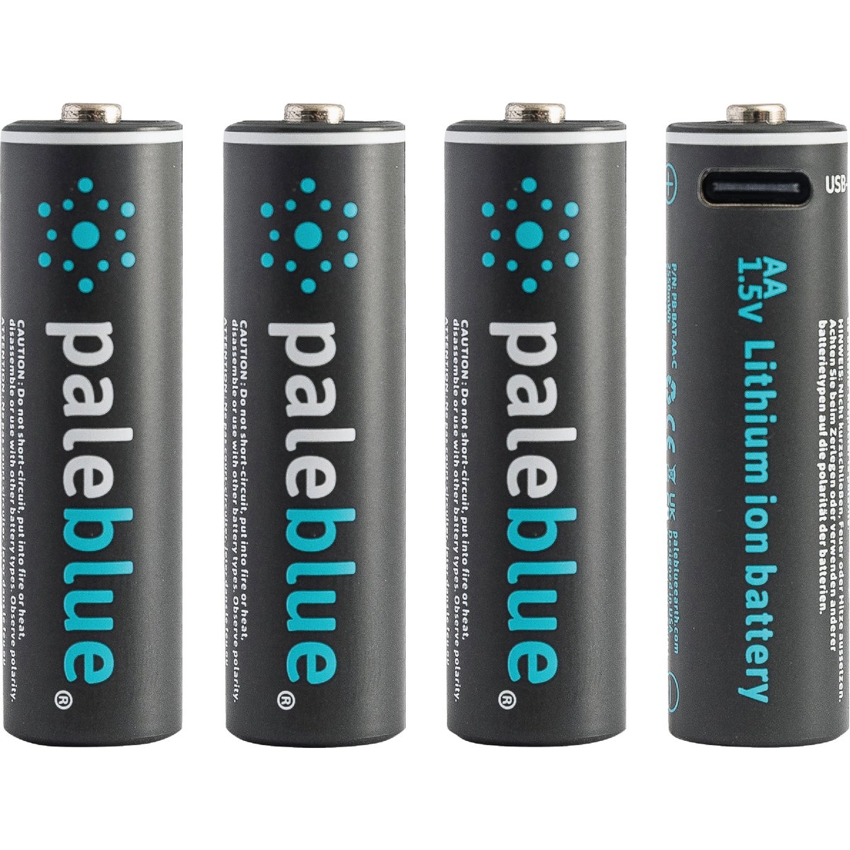 Paleblue AA Lithium-Ion Rechargeable Battery (4-Pack) Image 6