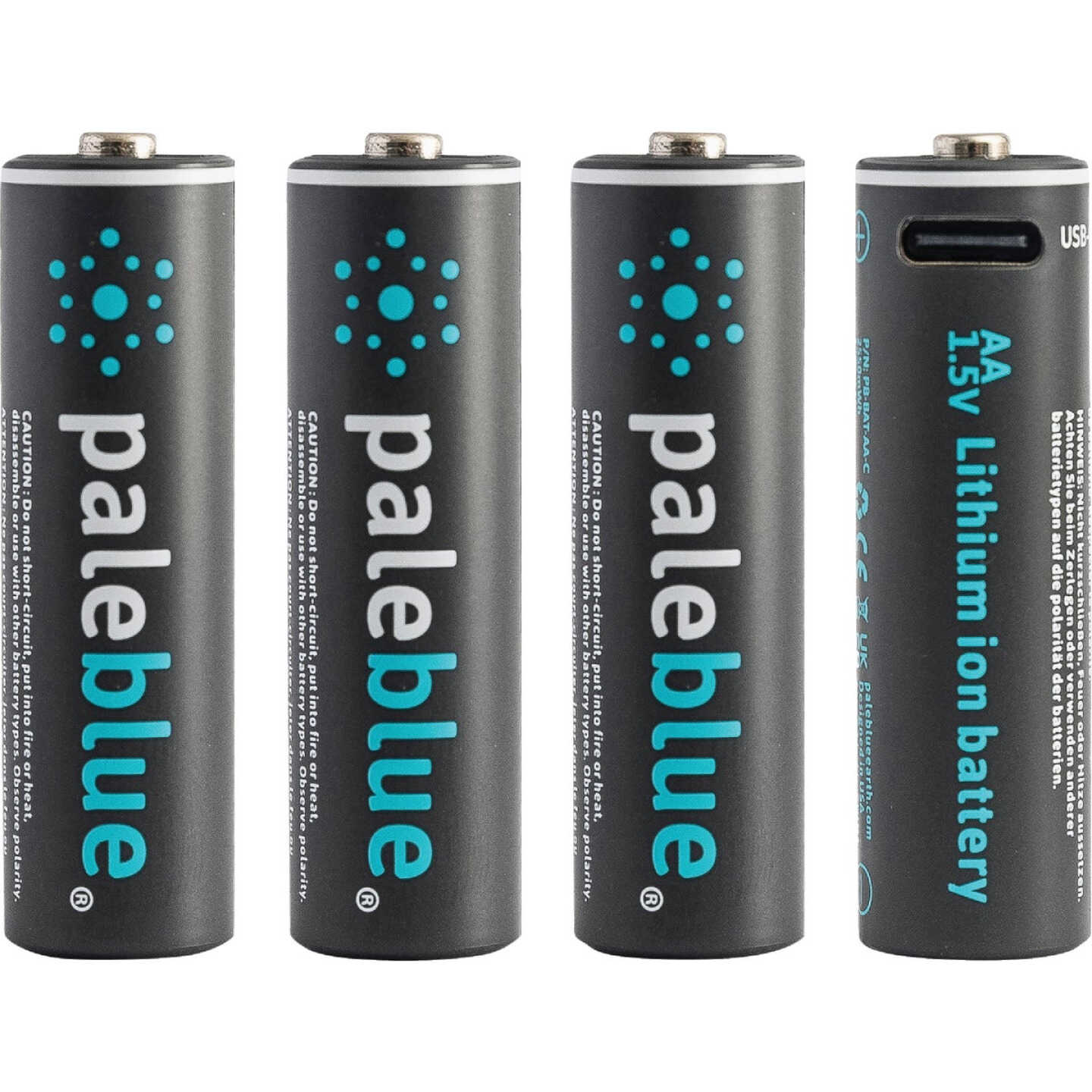 Paleblue AA Lithium-Ion Rechargeable Battery (4-Pack) Image 6