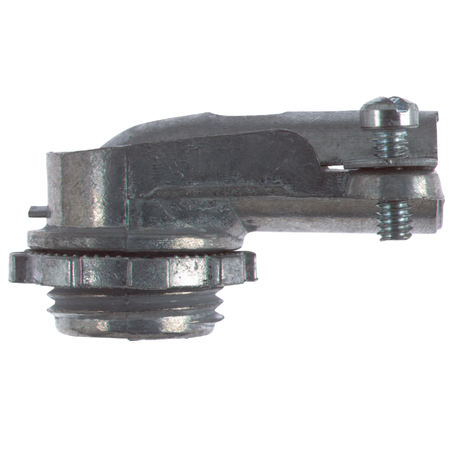 Halex 3/8 In. Clamp 90 Degree Armored Cable/Conduit Connector Image 1